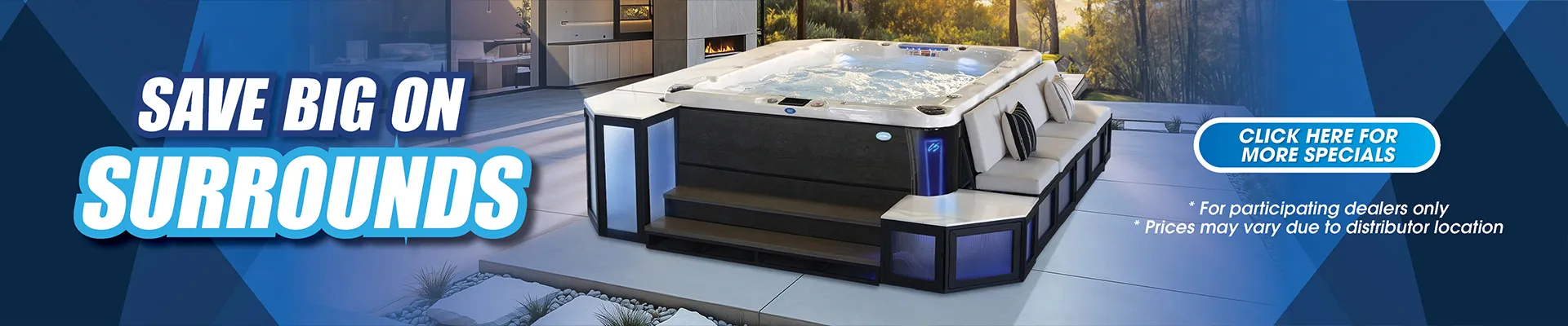 Calspas hot tub being used in a family setting - El Monte